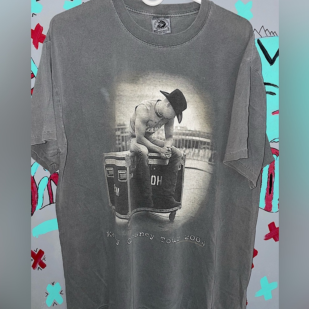 Vintage 2004 Kenny Chesney Tour T Shirt L